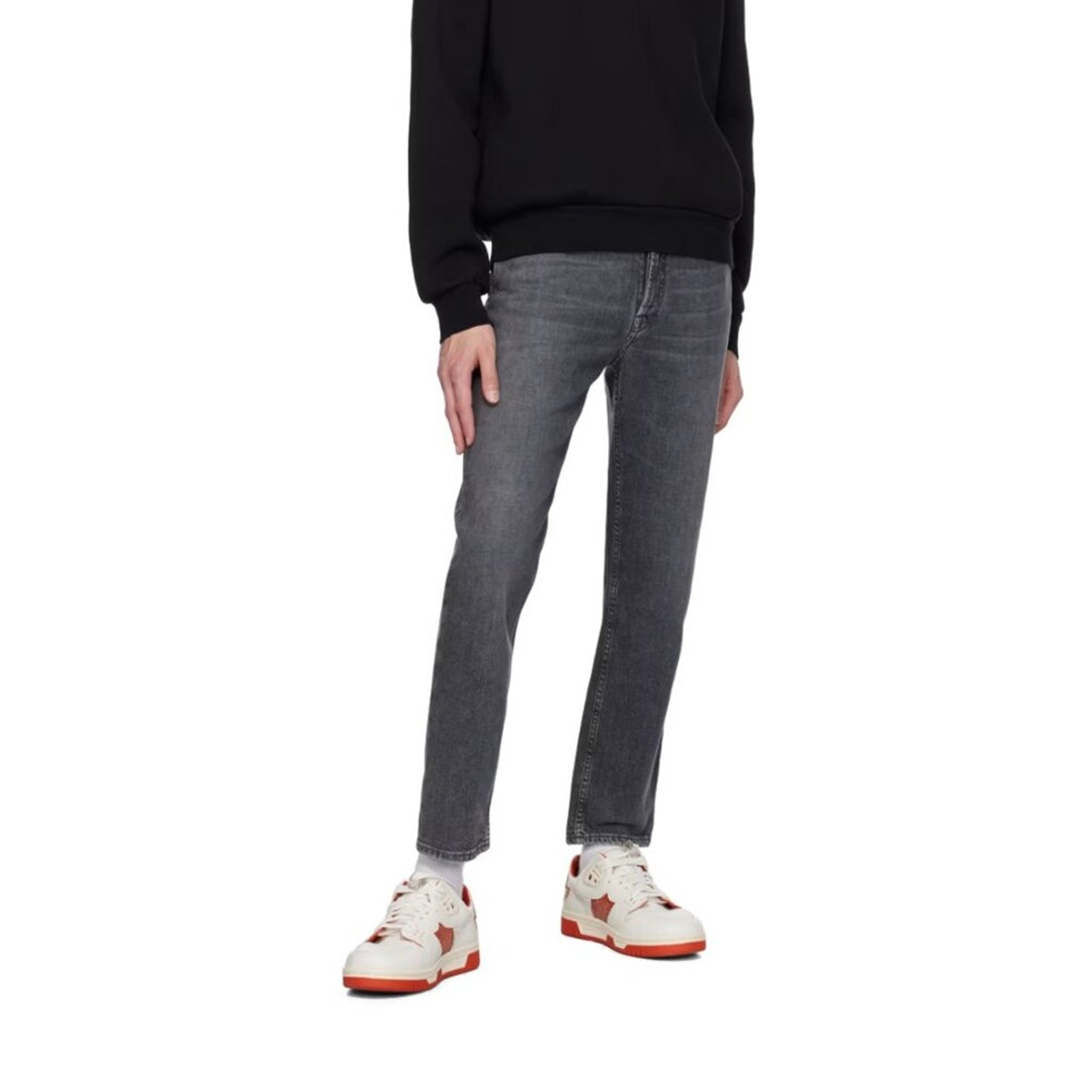 Acne Studios River Jean In Dark Stone Grey